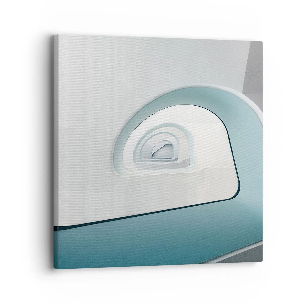 Obraz na plátně - Na dno modré - 30x30 cm