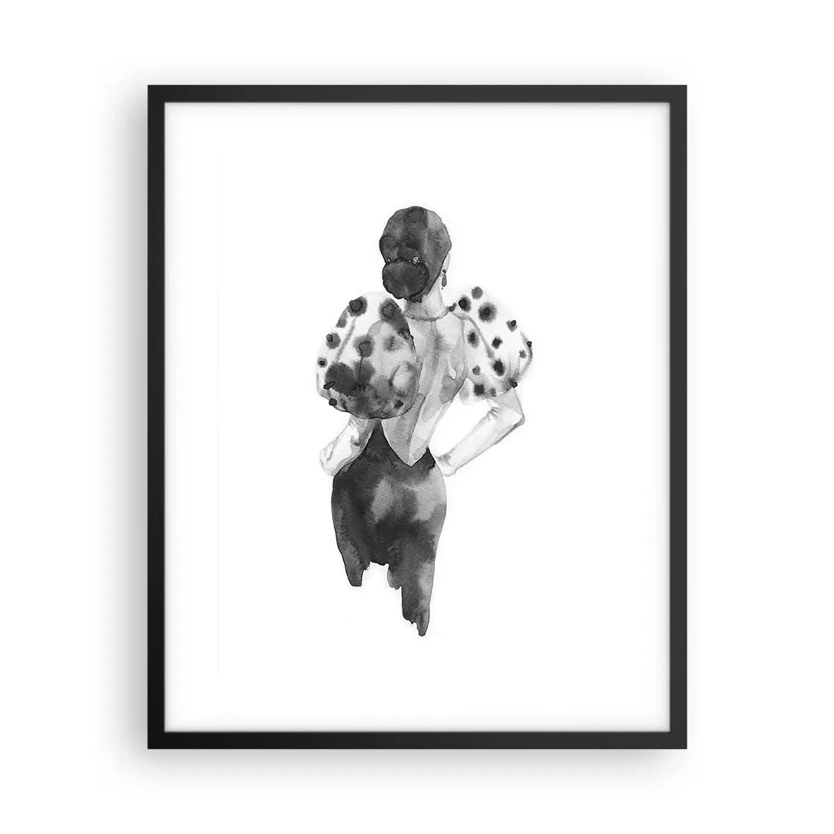 Plakát v černém rámu - Prošla kolem - 40x50 cm