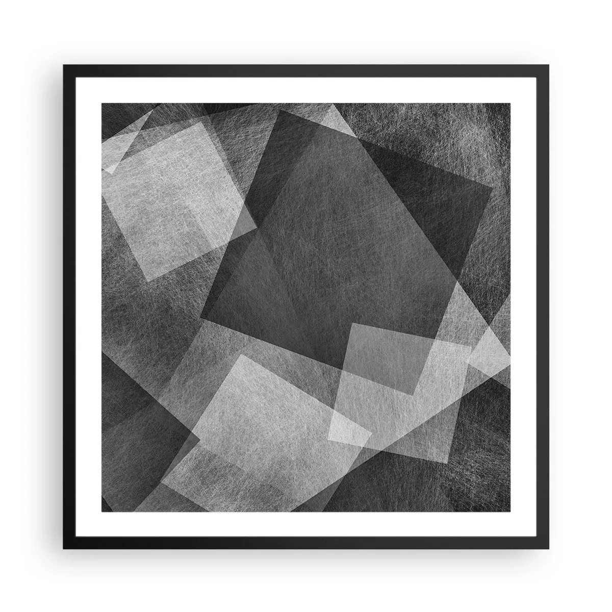 Plakát v černém rámu - Odvěký symbol trvalosti a pořádku - 60x60 cm