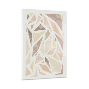 Obraz na skle - Kompozice: vitráž - 50x70 cm