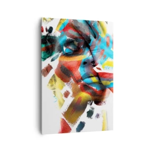 Obraz na plátně - Pestrá osobnost - 70x100 cm