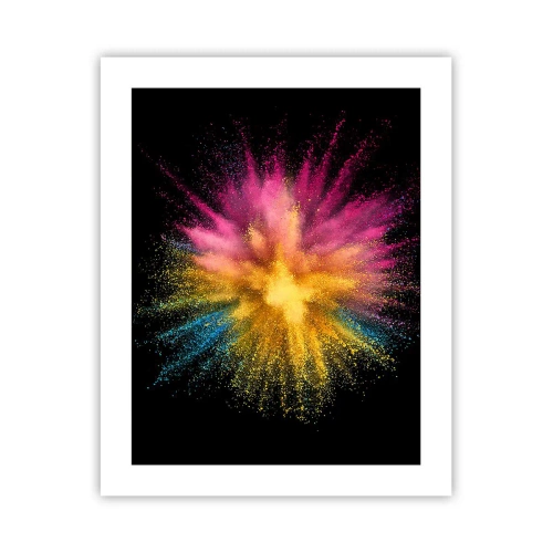 Plakát - Zrození barev  - 40x50 cm