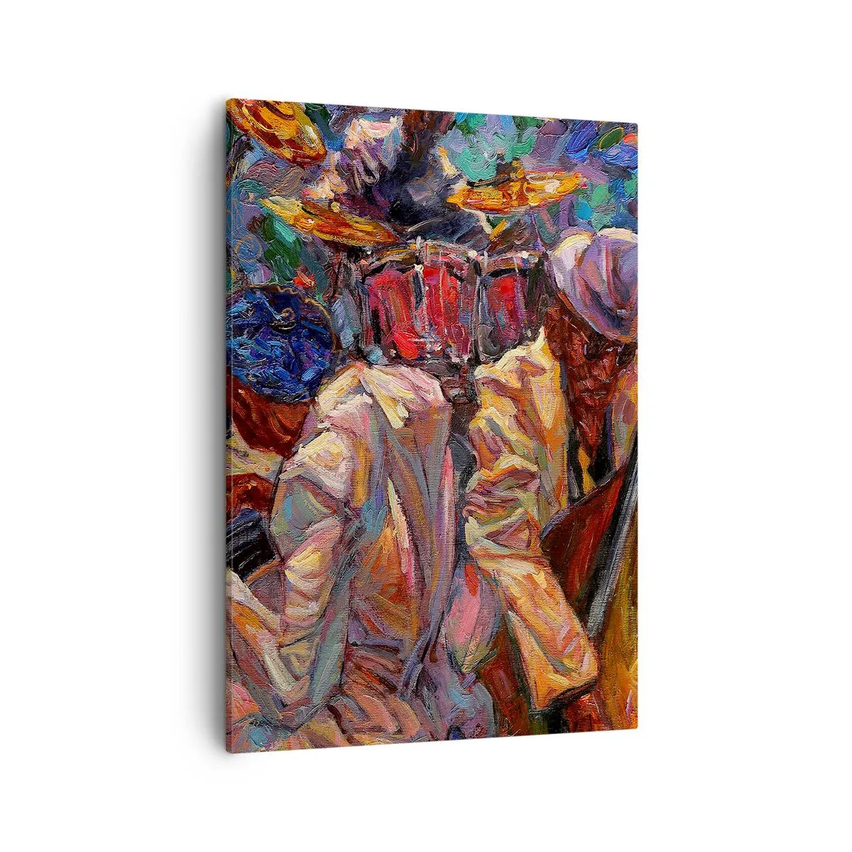 Obraz na plátně - V jednom rytmu - 50x70 cm