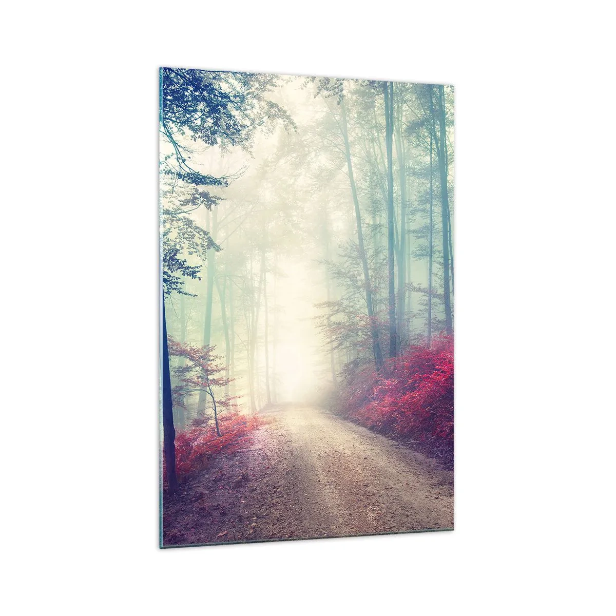 Obraz na skle - Je dobře vstát s východem slunce - 70x100 cm