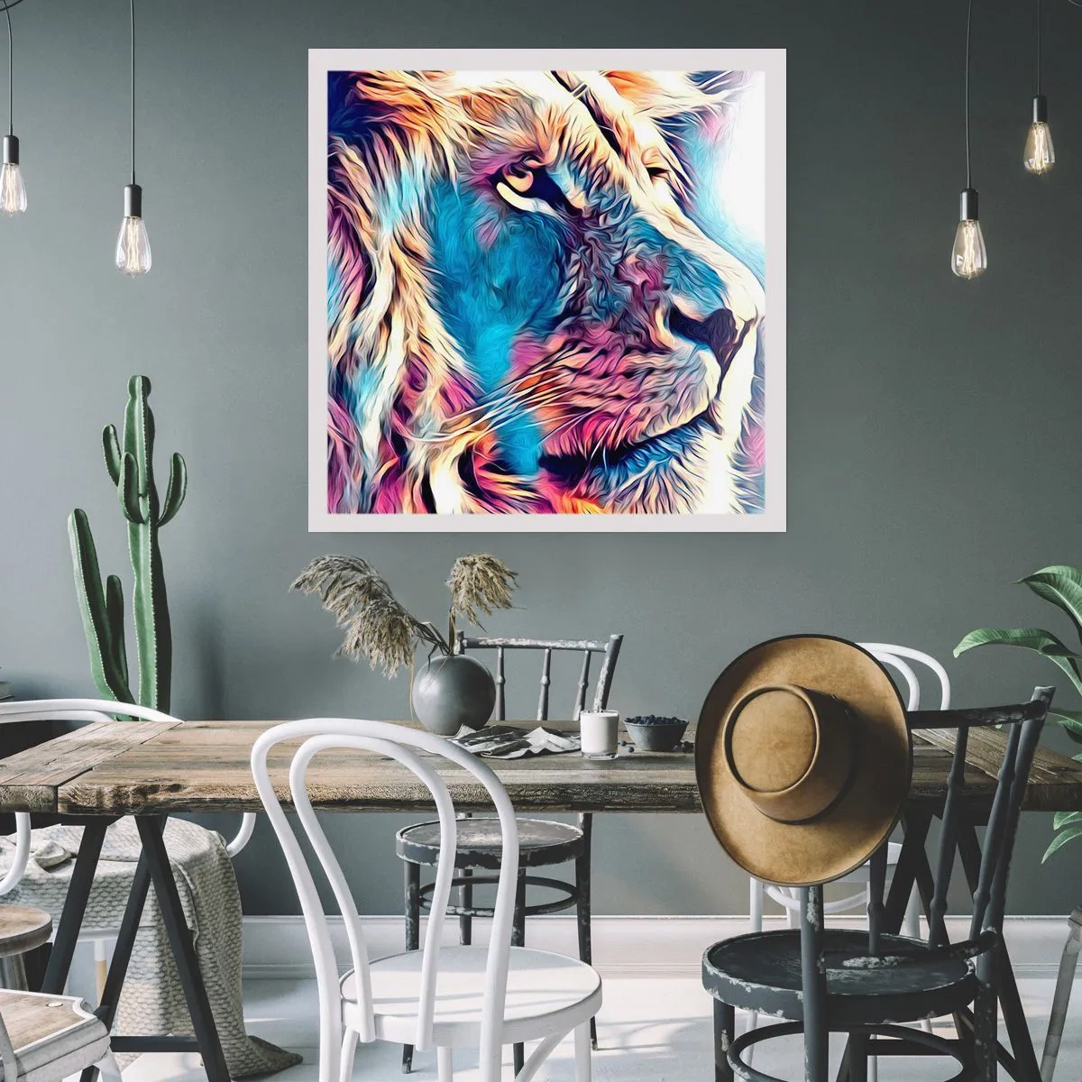 Plakát - Moudrost přírody - 30x30 cm