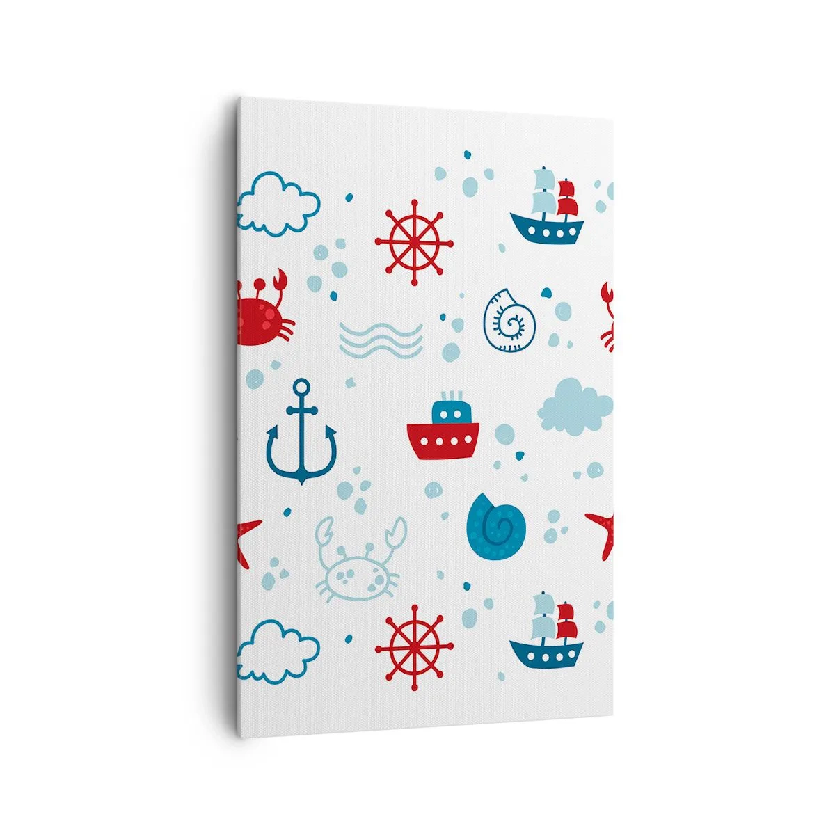 Obraz na plátně - Mořská pohádka - 80x120 cm