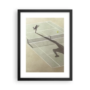 Plakát v černém rámu - Dobývání sama sebe - 30x40 cm