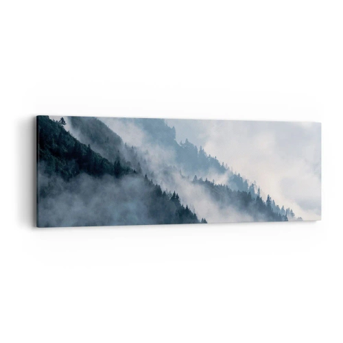 Obraz na plátně - Horská mystika - 90x30 cm