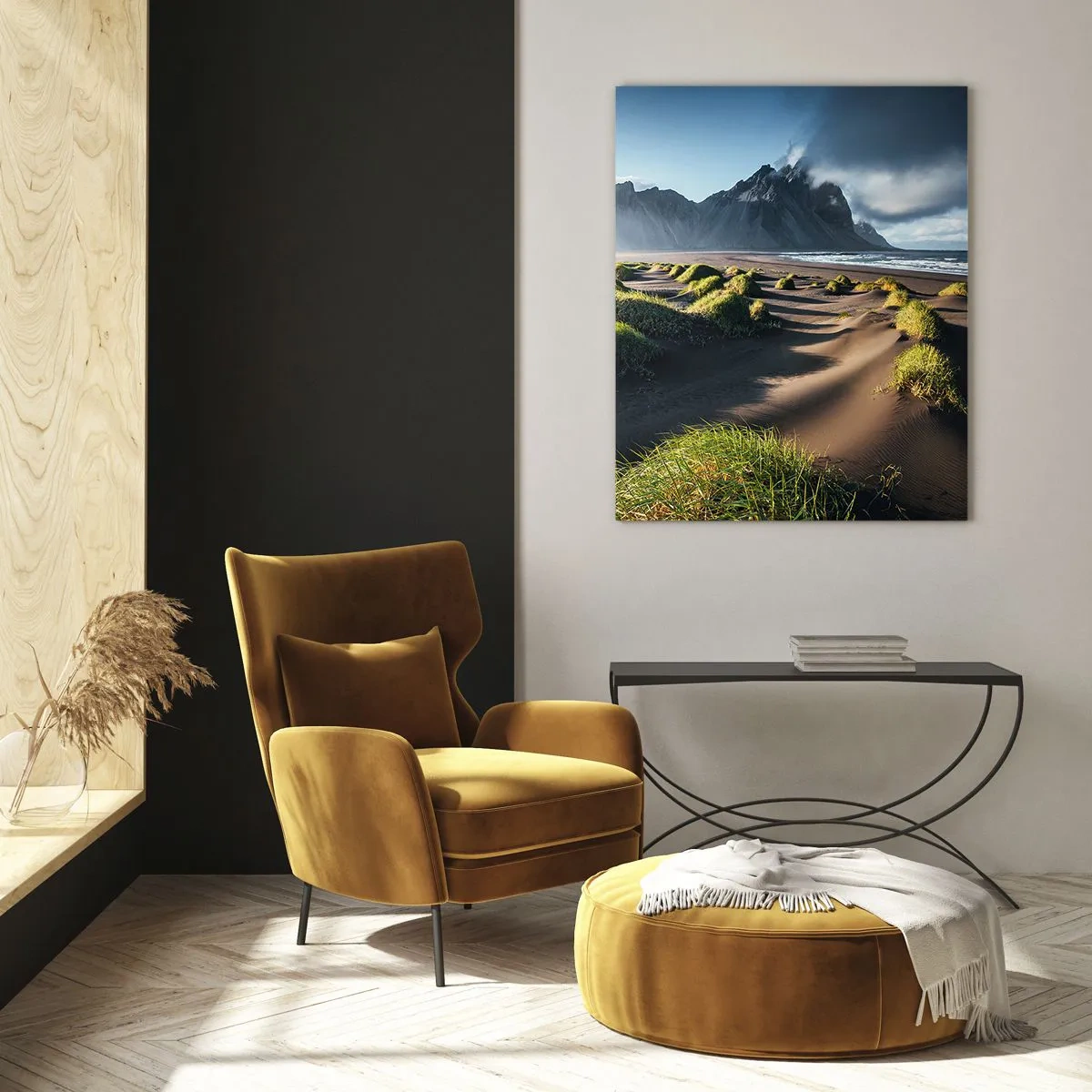 Obraz na skle - Harmonie živlů - 50x70 cm