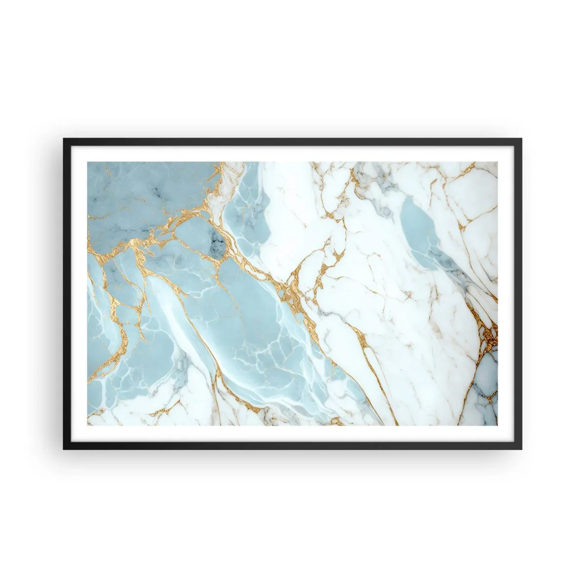 Plakát v černém rámu - Bohatství kamene - 91x61 cm