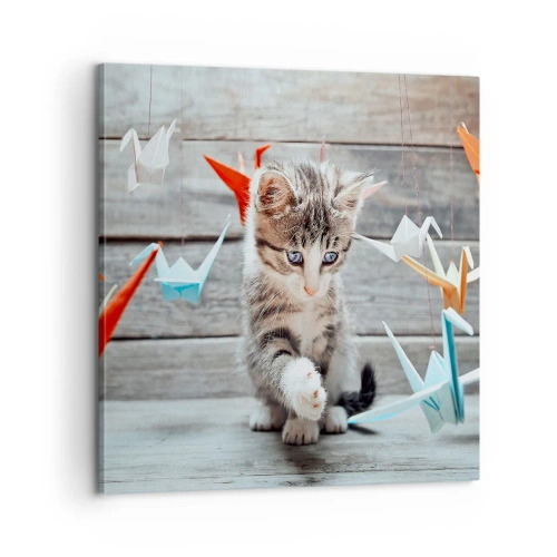 Obraz na plátně - První lekce - 60x60 cm