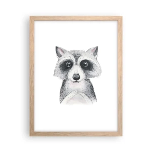 Plakát v rámu světlý dub - Chvíle dojetí - 30x40 cm