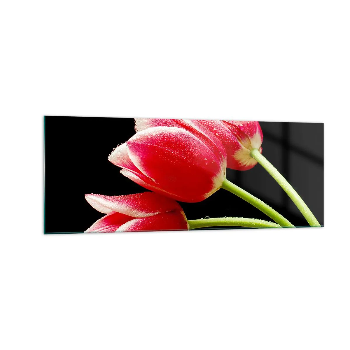 Obraz na skle - Slib čisté lásky - 140x50 cm