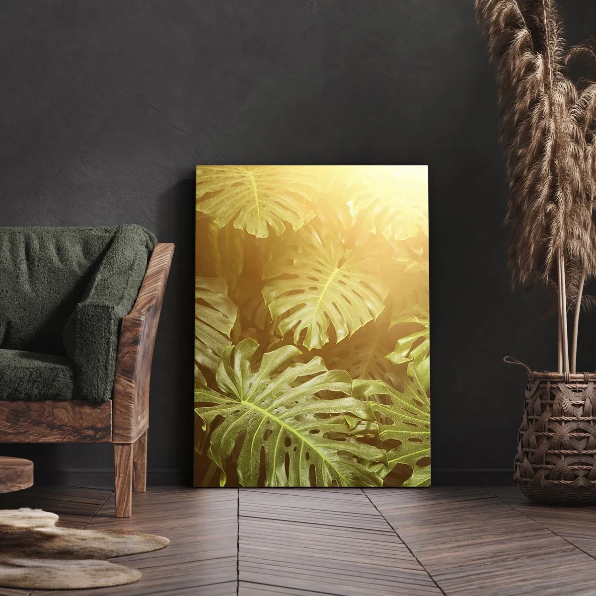 Obraz na plátně - Vstoupit do zeleně… - 50x70 cm