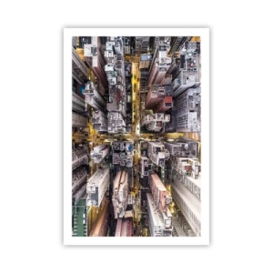 Plakát - Pozdrav z Hongkongu - 61x91 cm