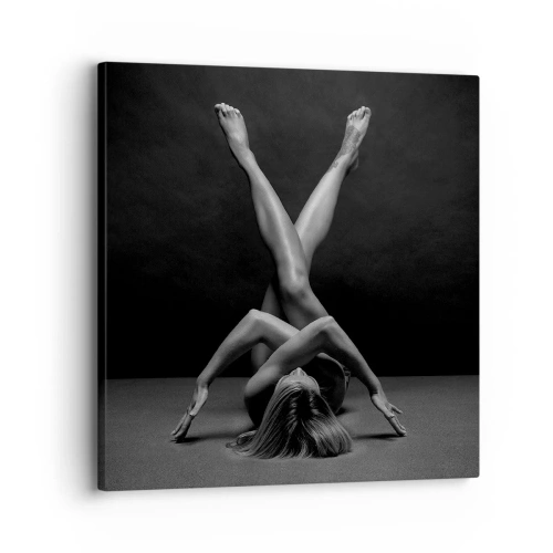 Obraz na plátně - Geometrie nahoty - 30x30 cm