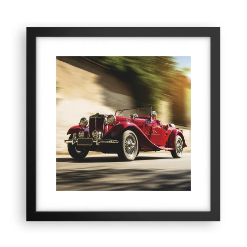 Plakát v černém rámu - Krásnější než Níké Samothrácká - 30x30 cm