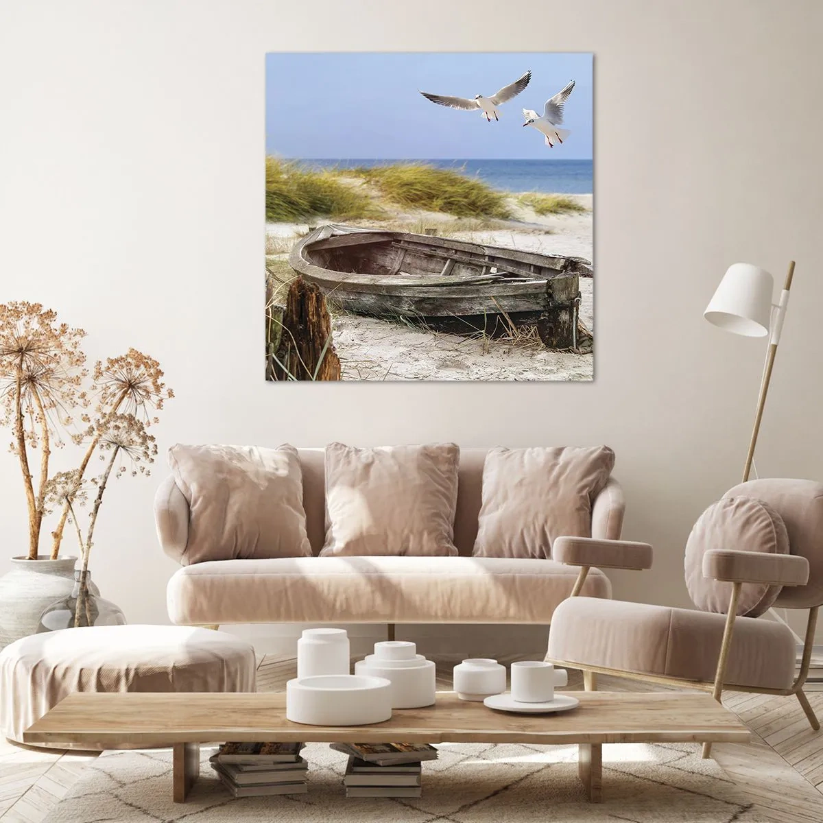 Obraz na plátně - Větrem ozářené - 30x30 cm