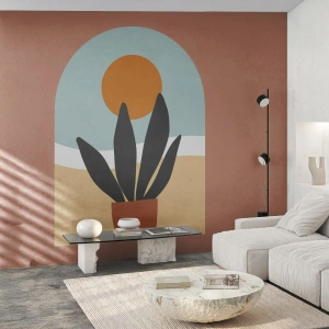 Fototapeta Premium Sand - Malé radosti - Květ, Okno, Kus - 100x70 cm