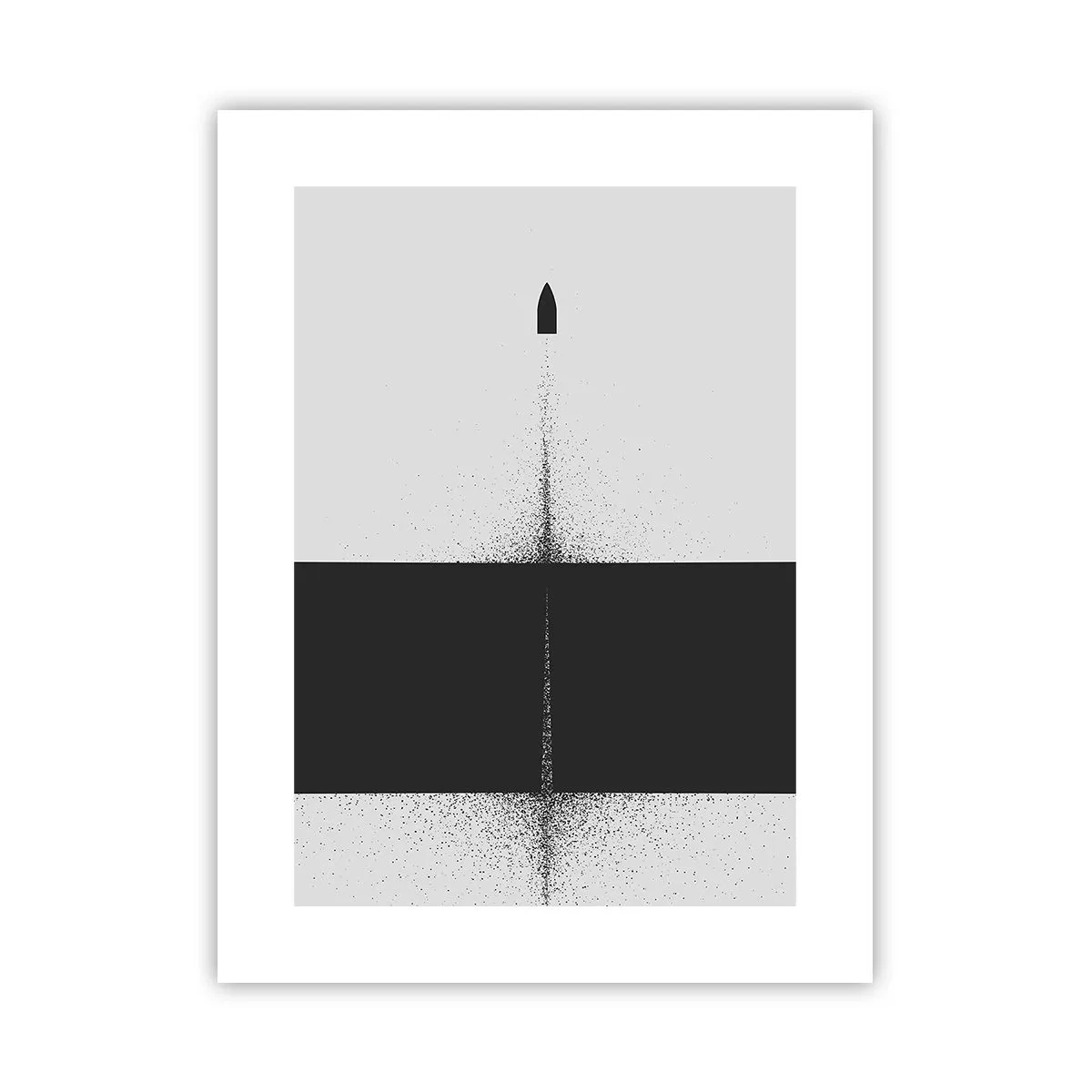 Plakát - Přímo k cílu - 30x40 cm