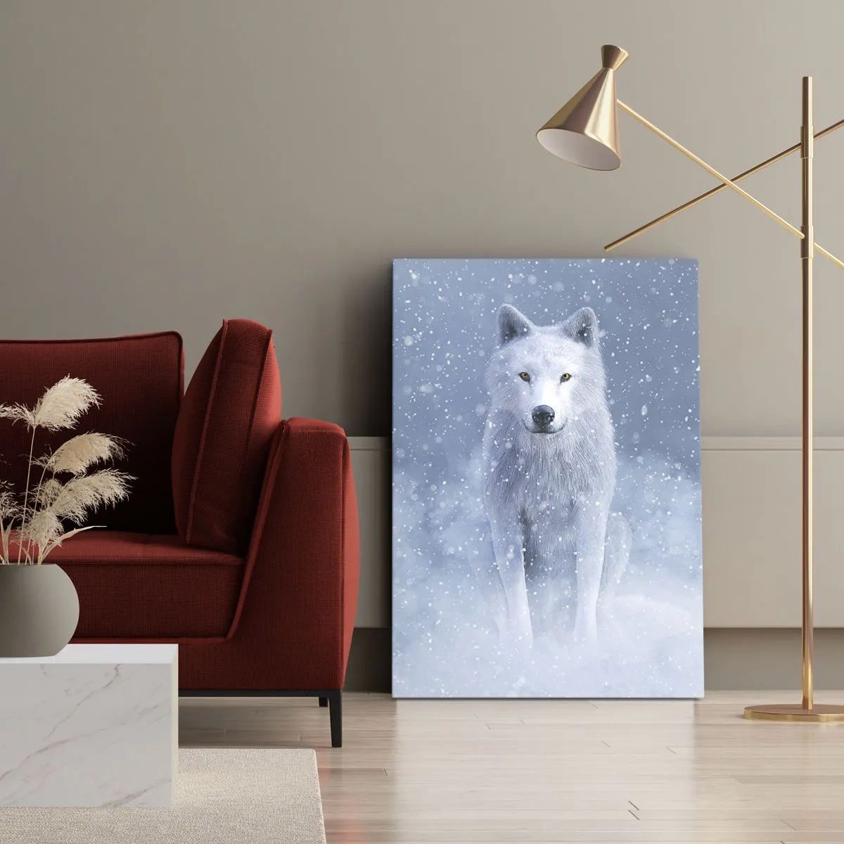 Obraz na plátně - V zimním duchu - 50x70 cm