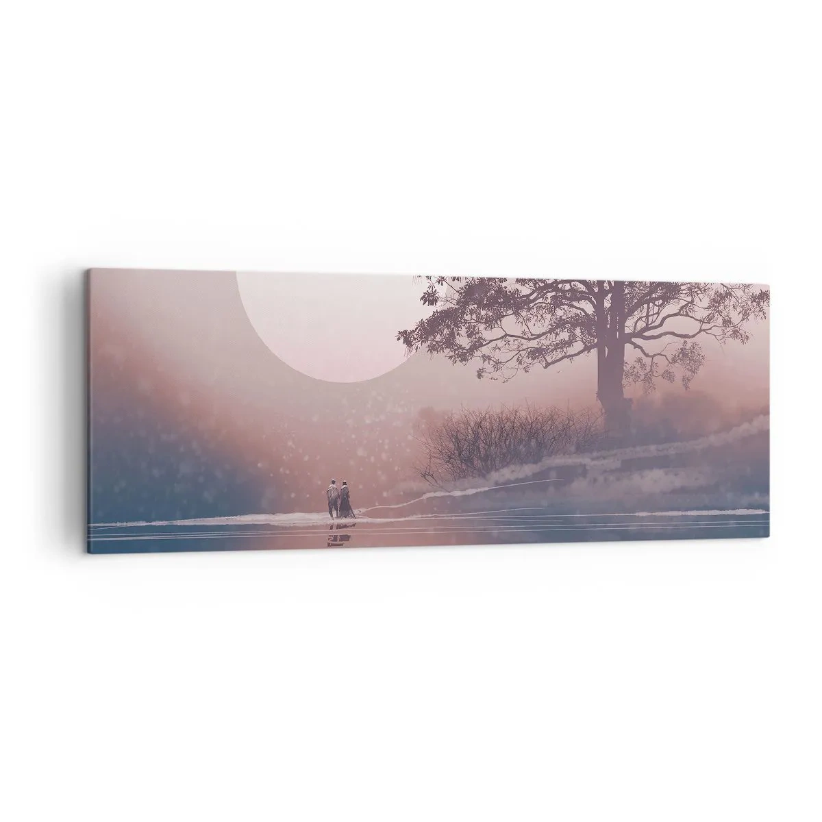 Obraz na plátně - Noční zázraky - 140x50 cm