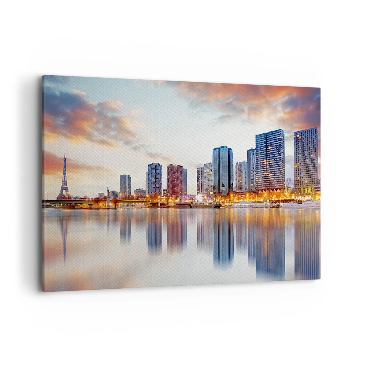 Obraz na plátně - Monumentální klid Paříže - 120x80 cm