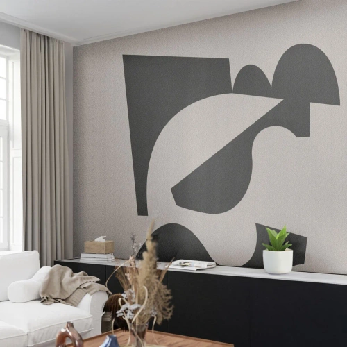 Fototapeta Premium Canvas - K samostatnému ukládání - Abstrakce, Boho, Minimalismus - 350x256 cm