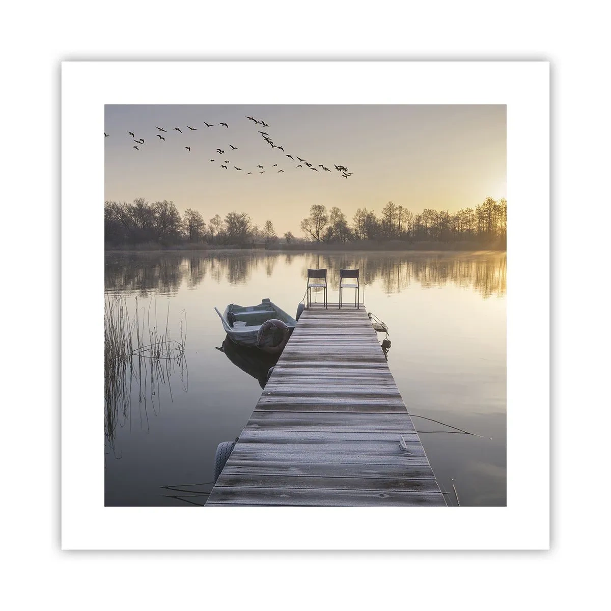 Plakát - Časem se vrátím - 40x40 cm