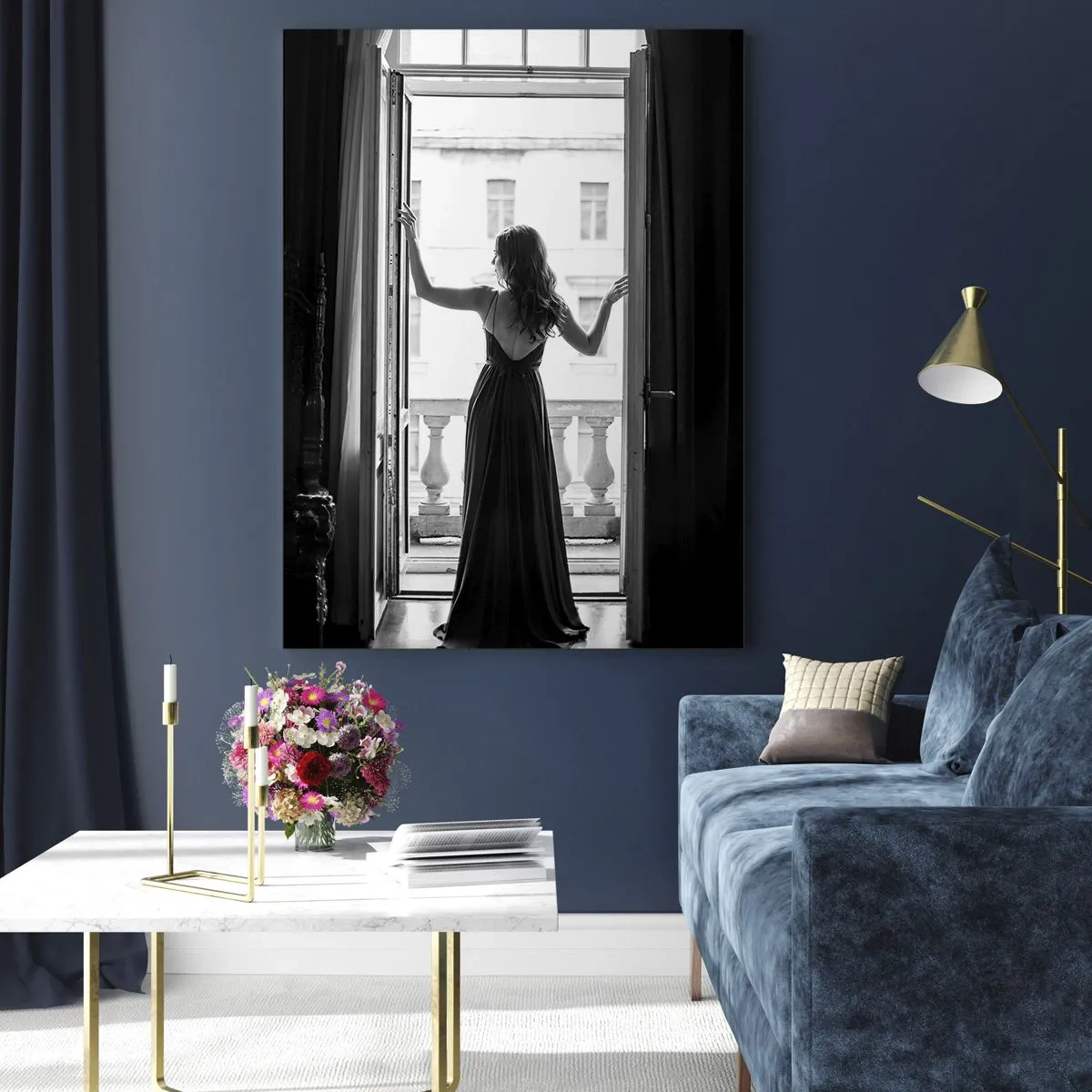 Obraz na skle - Ve velkém stylu - 70x100 cm