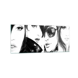 Obraz na skle - Znásobená krása - 120x50 cm