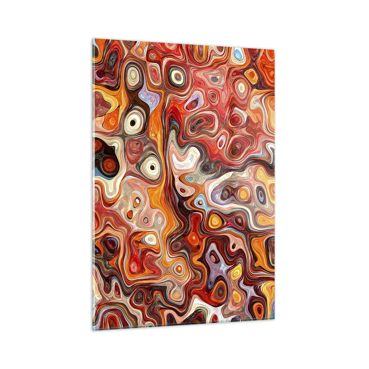 Obraz na skle - Kdyby se ořechy rozpouštěly v medu - 50x70 cm