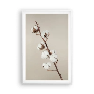 Plakát v bílém rámu - U zdroje měkkosti - 61x91 cm