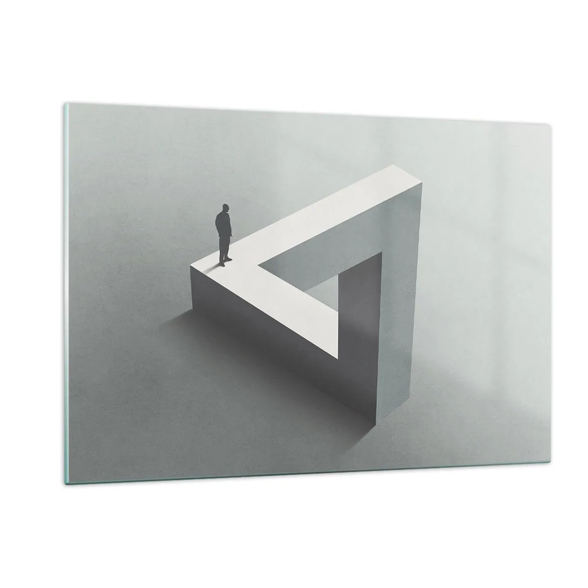 Obraz na skle - A přece je to možné - 120x80 cm