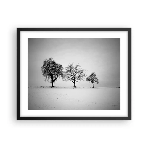 Plakát v černém rámu - O čem sní? - 50x40 cm