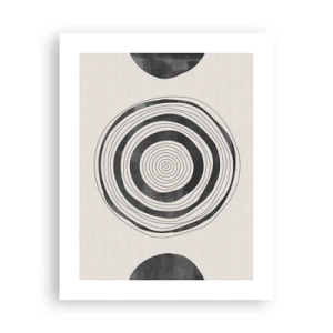 Plakát - Důležité je to, co je uprostřed - 40x50 cm