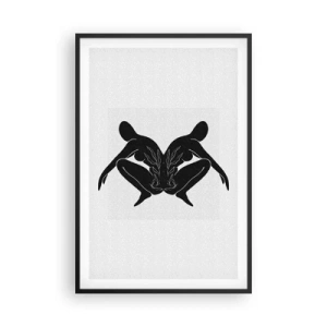 Plakát v černém rámu - Společná duše - 61x91 cm