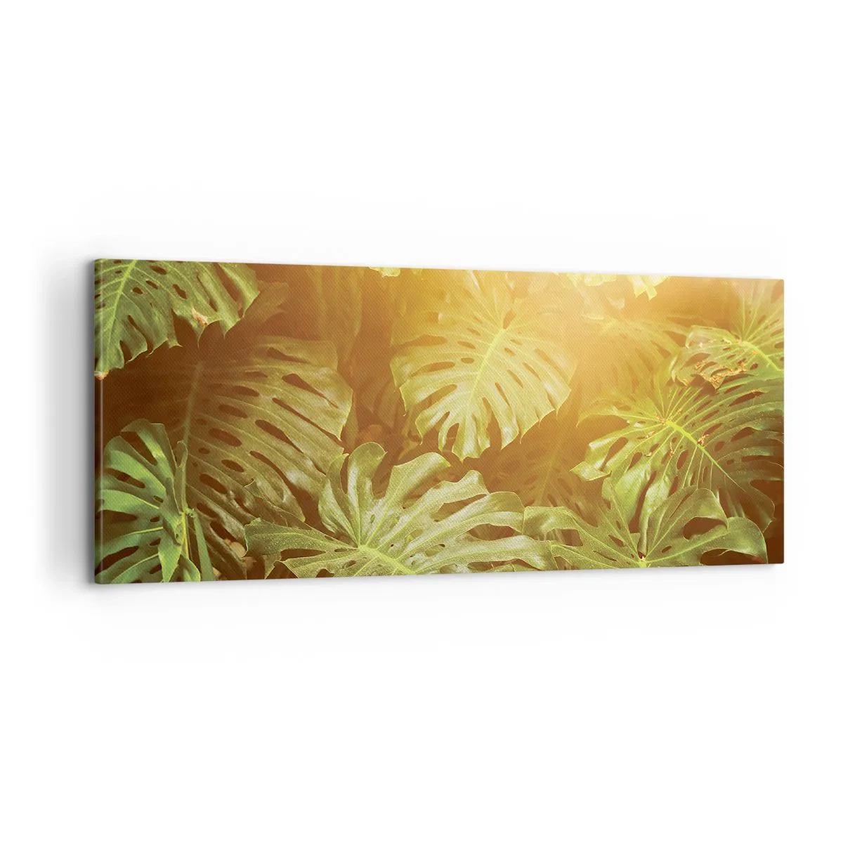 Obraz na plátně - Vstoupit do zeleně… - 100x40 cm