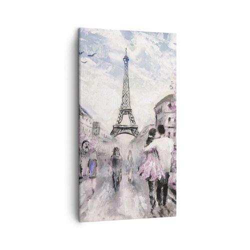 Obraz na plátně - Když se zamilovat, tak jenom v… - 45x80 cm