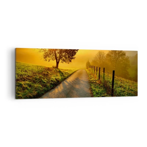 Obraz na plátně - Medové odpoledne - 140x50 cm