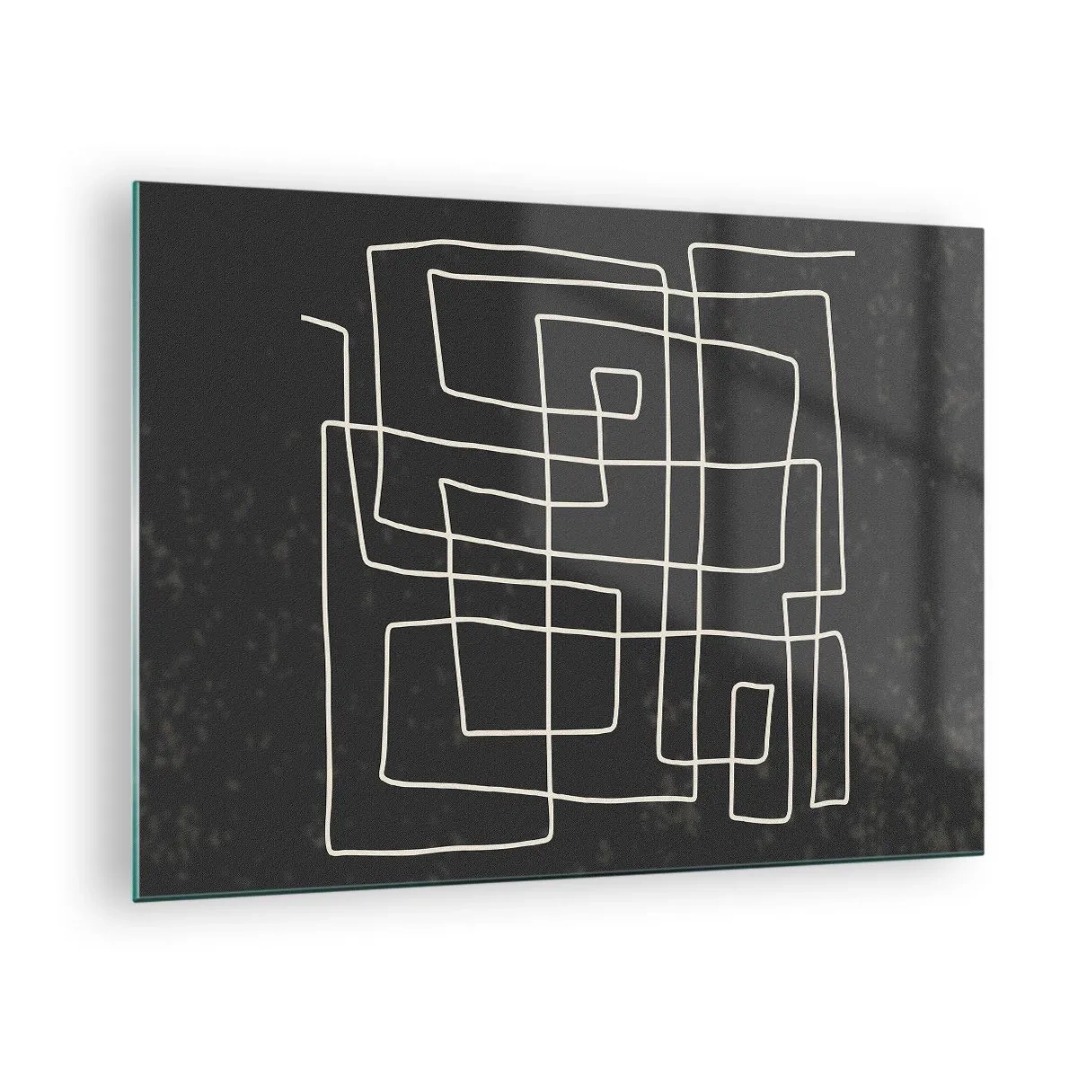 Obraz na skle - Není to tak jednoduché - 70x50 cm