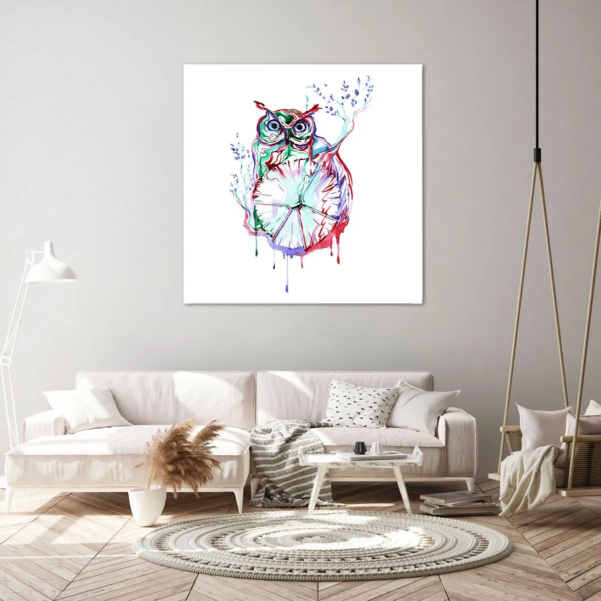 Obraz na plátně - Moudrost z přírody - 70x70 cm