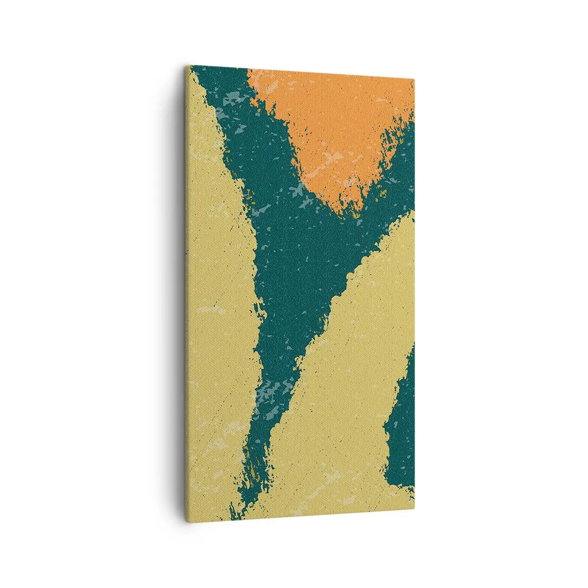 Obraz na plátně - Abstrakce – zpomalený pohyb - 45x80 cm