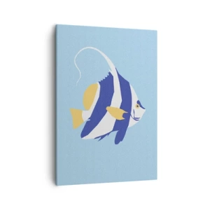 Obraz na plátně - Miss tropických vod - 50x70 cm