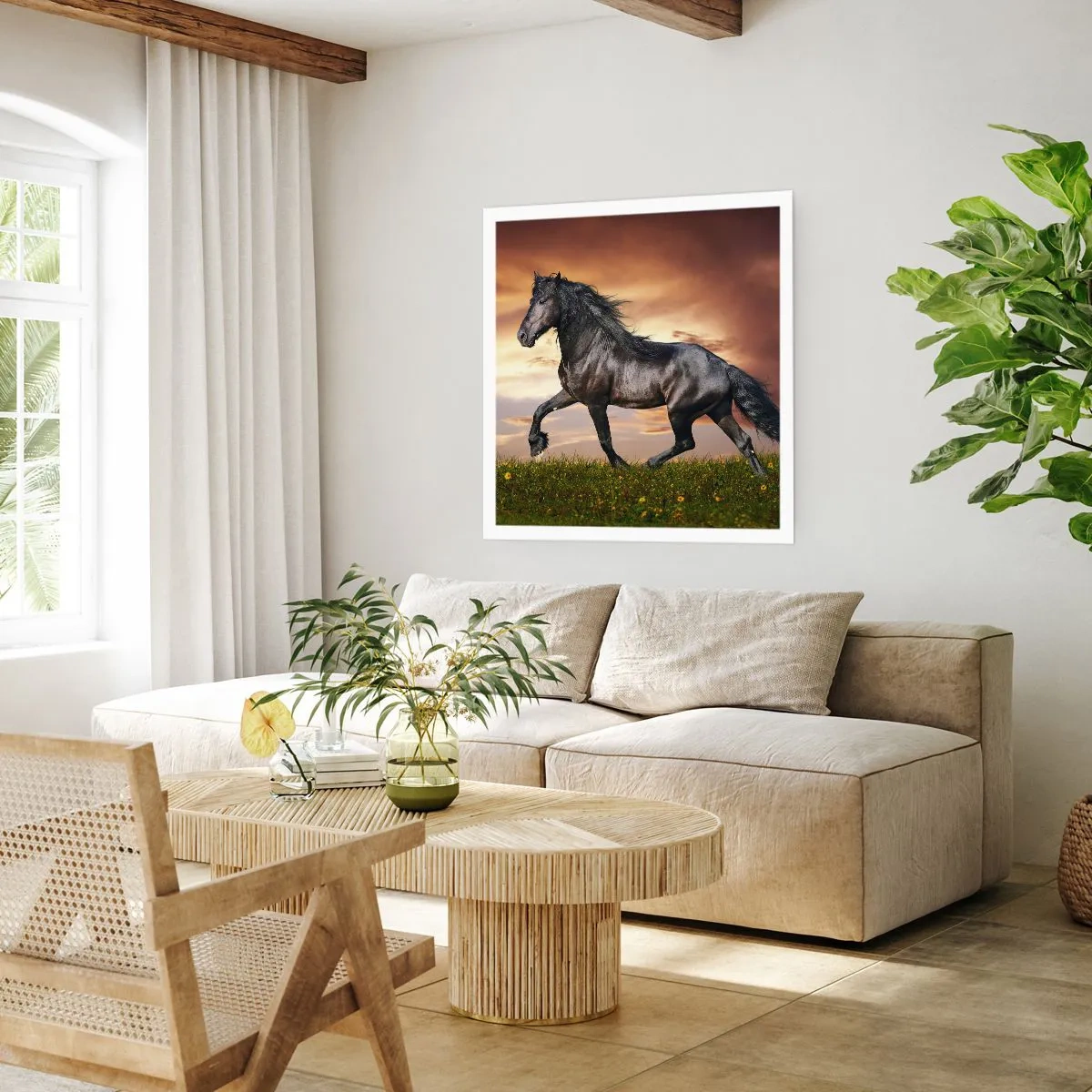 Plakát - Černý kníže - 60x60 cm