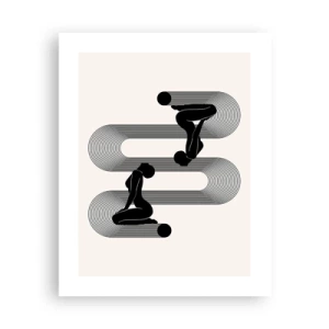 Plakát - Smyslná symetrie - 40x50 cm