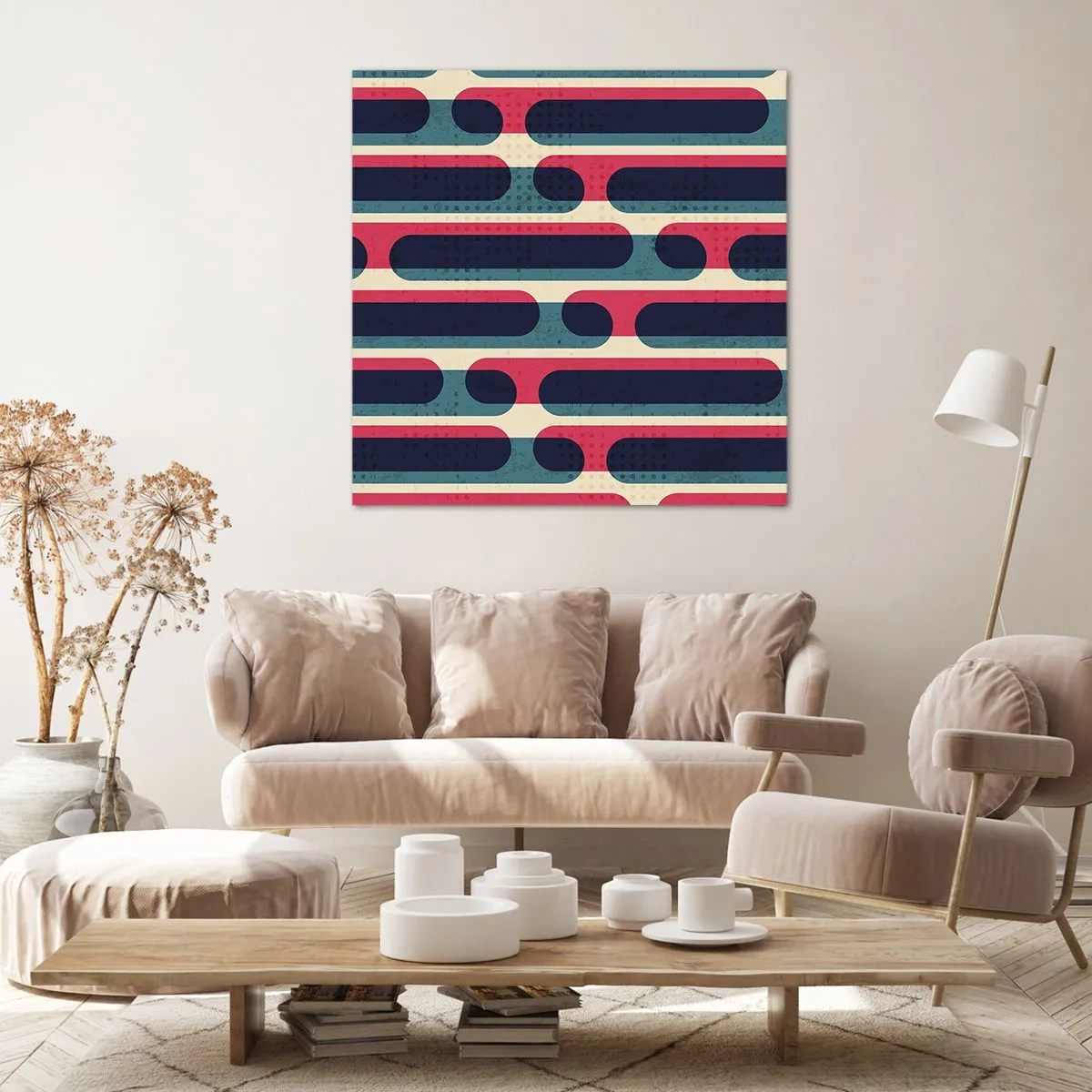 Obraz na plátně - Dovnitř a dopředu - 70x70 cm