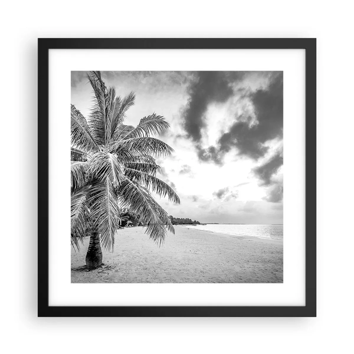 Plakát v černém rámu - Když toužíš po samotě…. - 40x40 cm