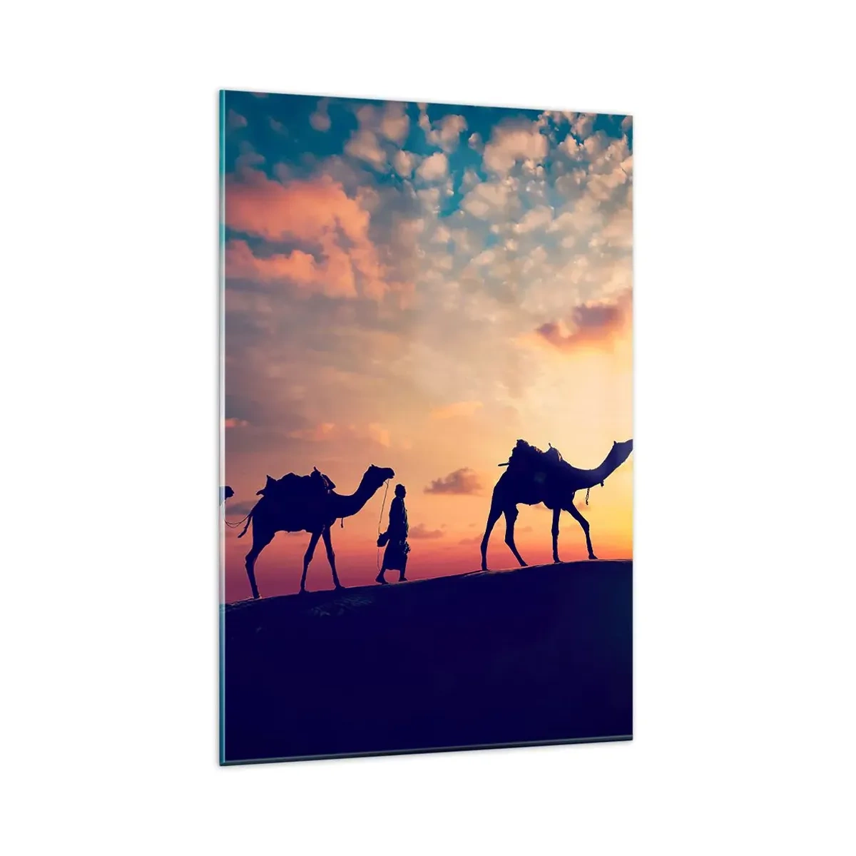 Obraz na skle - Tajemný duch orientu - 80x120 cm