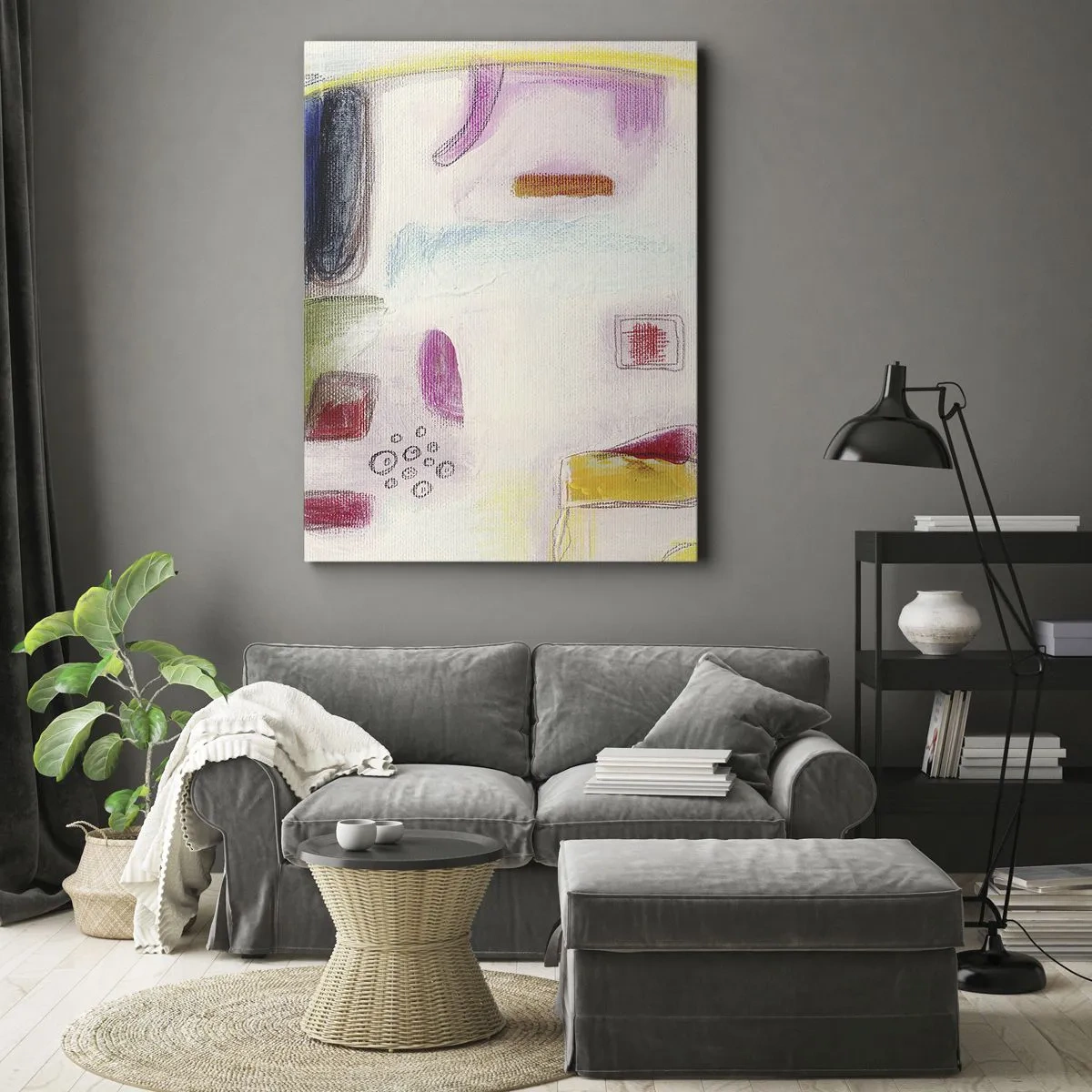 Obraz na plátně - Více konvexní než konkávní nebo ploché - 50x70 cm